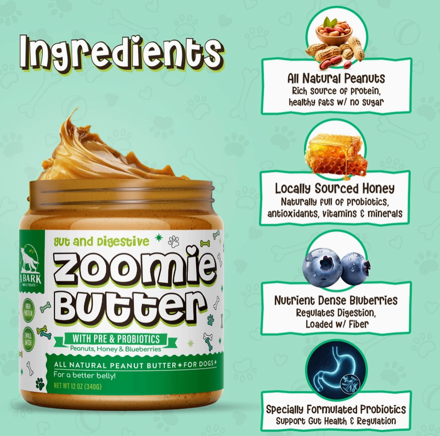 Zoomie Butter: Gut & Digestive-Coming Soon!